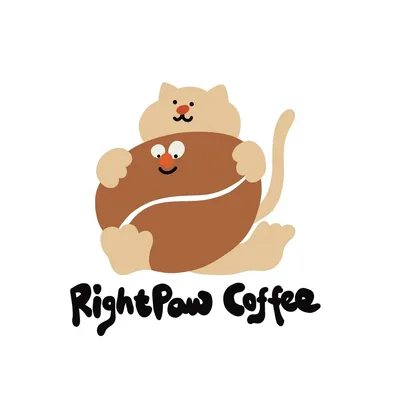 RightPaw Coffee Roaster logo