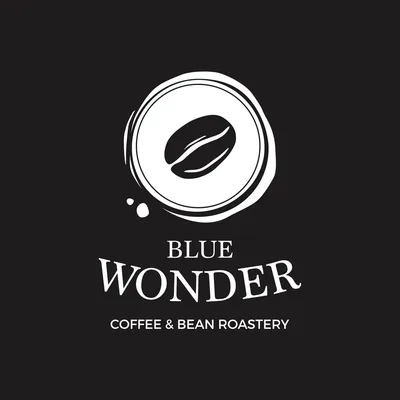 Blue Wonder Coffee and Bean Roastery logo