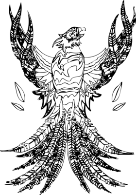 Café Ave de Fuego logo