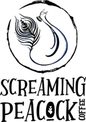 Screaming Peacock Coffee logo