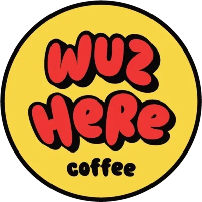 Wuz Here Coffee logo
