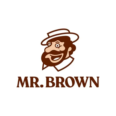 Mr. Brown Coffee logo