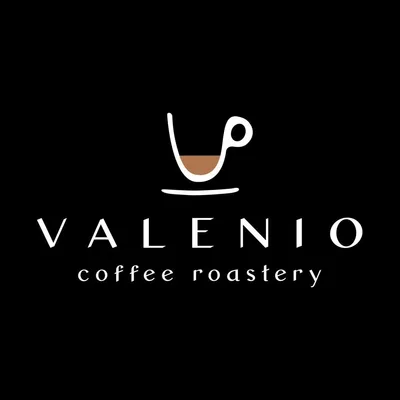 Valenio coffee roastery logo